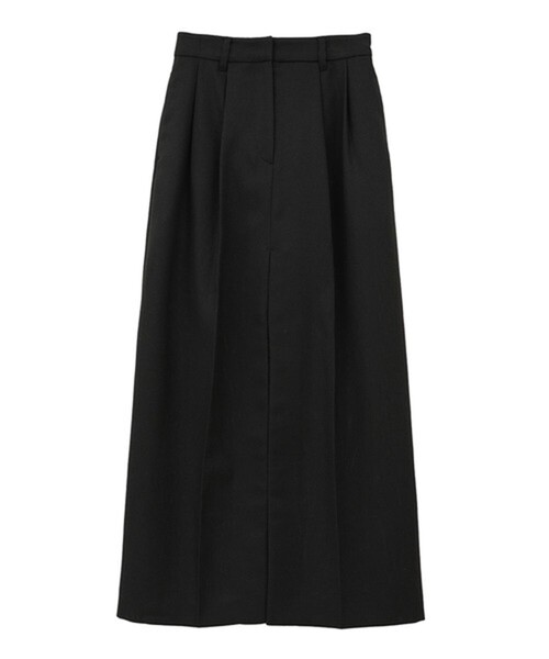 CLANE（クラネ） スカート 「CLANE/クラネ」FRONT SLIT TUCK SKIRT