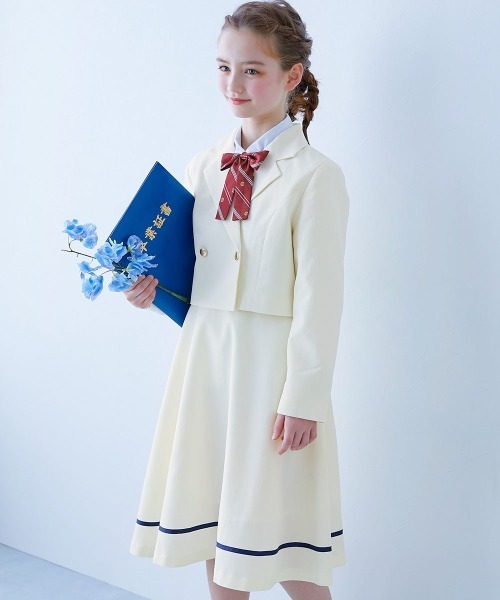 120size セレモニー 入学 卒園 オケージョン フォーマル 女の子 楽天市場】在庫僅か！【26年新作！】入学式 スーツ 女の子 卒園式