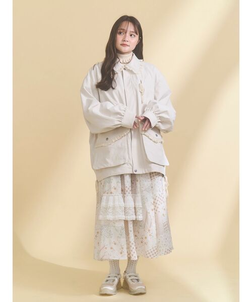 merry jenny（メリージェニー） ブルゾン アウター デコラティブワーク