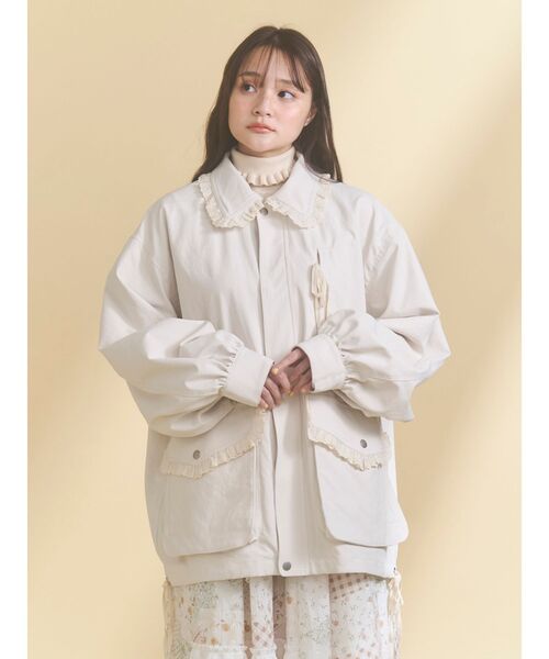 merry jenny（メリージェニー） ブルゾン アウター デコラティブワーク