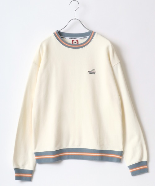 「CONVERSE」 スウェットカットソー M ブラック系その他 レディース_画像6