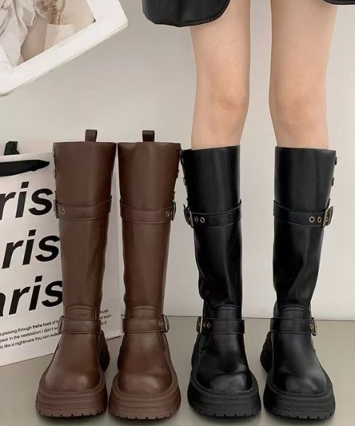 VELETTO(ベレット)レザー  ベルト付き  ロングブーツ・R-60099-0241302    レディース 女性 誕生日プレゼント ギフト 正規品 新品 ブーツ 2WAYベルトロングブーツ レディース : ZOZOTOWN Yahoo!店