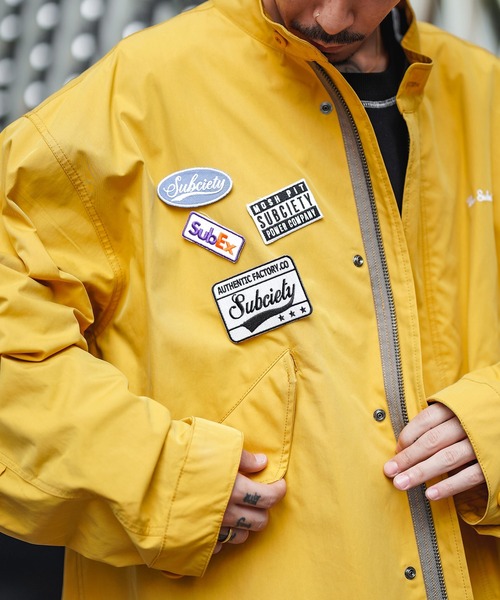 「Subciety」 ブルゾン X-LARGE オリーブ メンズ_画像5