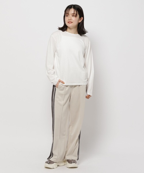 「niko and...」 長袖カットソー MEDIUM オフホワイト レディース_画像2