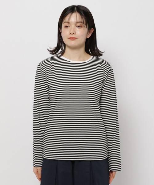 「niko and...」 長袖カットソー MEDIUM オフホワイト レディース_画像6