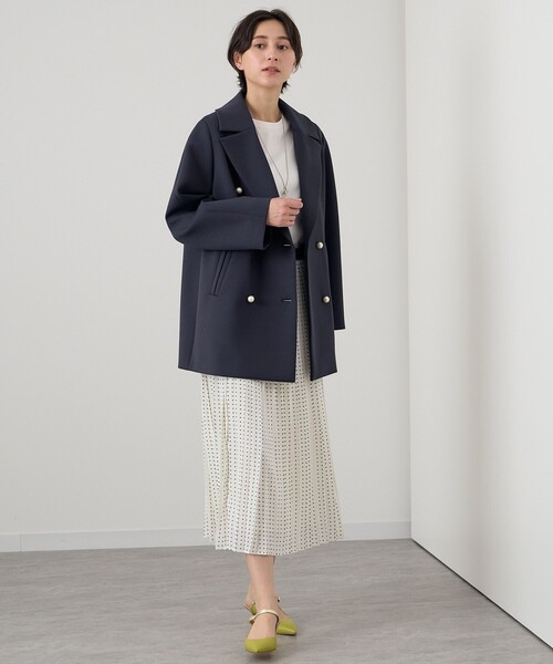 ANAYI（アナイ） テーラードジャケット 38 ネイビー レディース