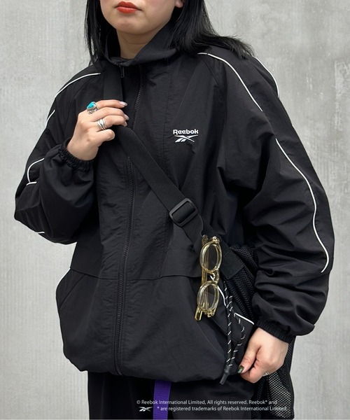 Reebok（リーボック） ナイロンブルゾン LARGE ブラック メンズ