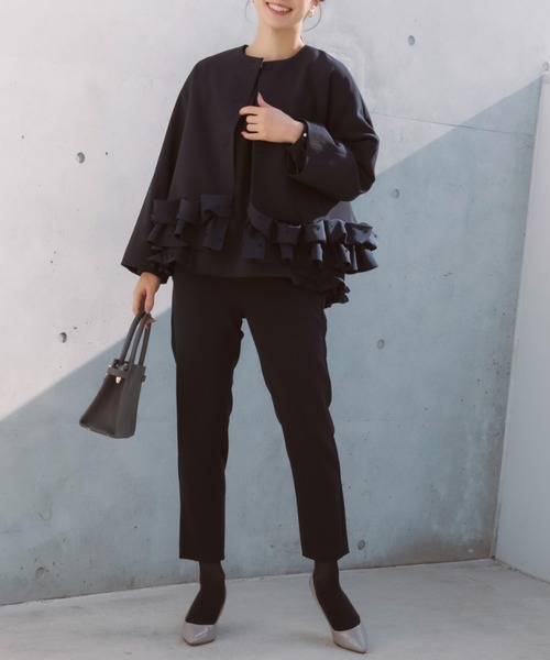 Sono（ソーノ） ジャケット ノーカラージャケット 「SONO/ソーノ