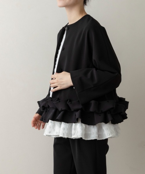 Sono（ソーノ） ジャケット ノーカラージャケット 「SONO/ソーノ