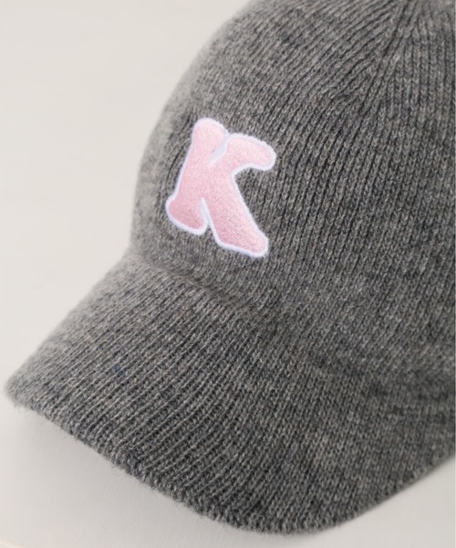 ハローキティ ストラップ 帽子付き sanrio（サンリオ） ニット帽 ニットキャップ 「SANRIO/サンリオ