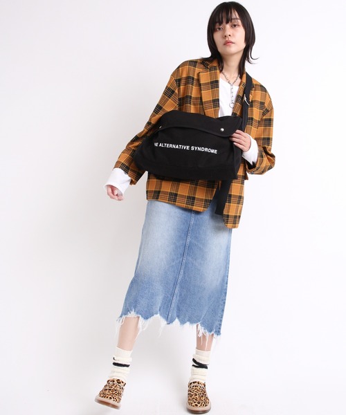 「RNA」 メッセンジャーバッグ FREE ブラック レディース_画像6