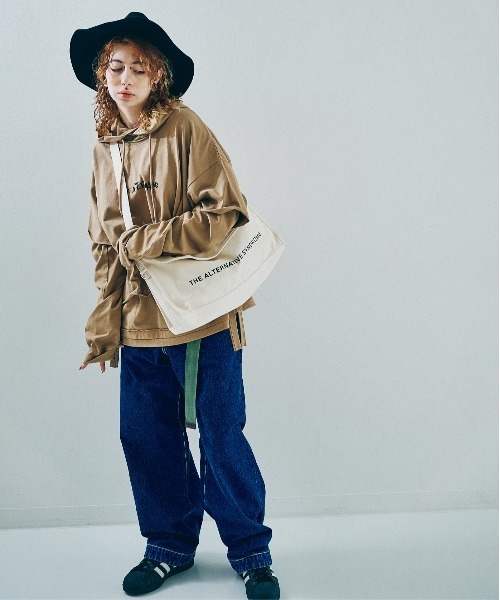 「RNA」 メッセンジャーバッグ FREE ブラック レディース_画像9