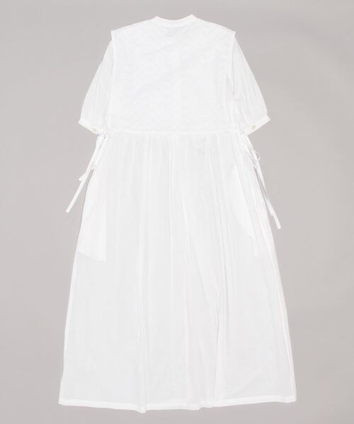 「PREFERIR」 半袖ワンピース MEDIUM ホワイト レディース_画像2