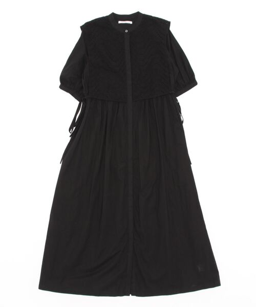 「PREFERIR」 半袖ワンピース MEDIUM ホワイト レディース_画像4