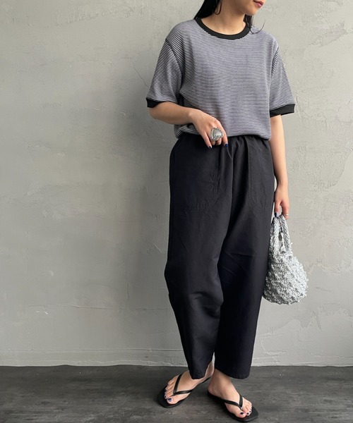 「DANTON」 パンツ 36 キナリ レディースの画像