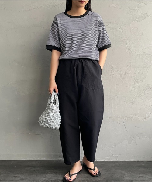 「DANTON」 パンツ 36 キナリ レディースの画像