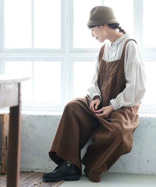 soulberry（ソウルベリー） サロペット オーバーオール チョコレート