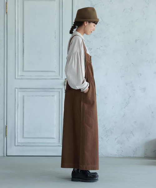 soulberry（ソウルベリー） サロペット オーバーオール チョコレート