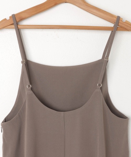 「evernavy」 キャミソールワンピース L ブラウン系その他 レディース_画像8