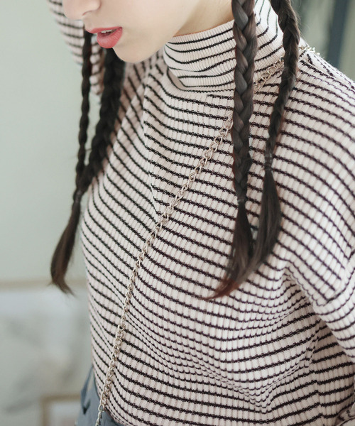 「Girly Doll」 長袖ニット F グリーン レディース_画像7