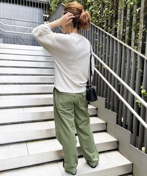 Spick & Span ワークパンツ 34 カーキ Spick&Span ◇ボトム Spick & Span ワークパンツ 34 カーキ Spick&Span