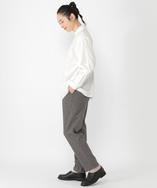 「studio CLIP」 長袖チュニック MEDIUM ベージュ レディース_画像5