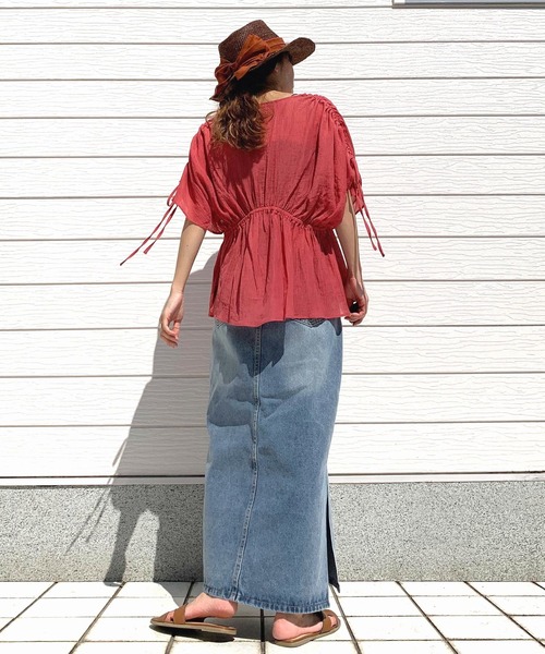 「Casselini」 「control freak」ストローハット ONE SIZE ベージュ レディース_画像8