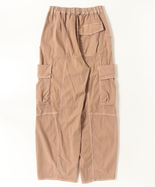 カーゴパンツ ツーバスダイドニット カーゴパンツ レディースの画像