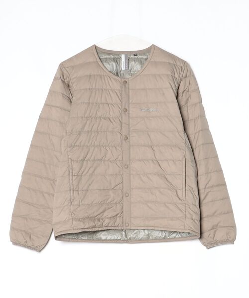 [えむ]mont-bell Sサイズ ベージュ ダウンジャケット mont-bell（モンベル） ダウンジャケット「B:MING LIFE STORE by BEAMS