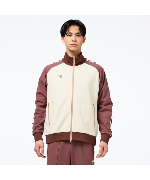 新品未使用‼︎ HUMMEL ベージュ　ジャージ hummel（ヒュンメル） ジャージ HMP トラックジャケット レディース