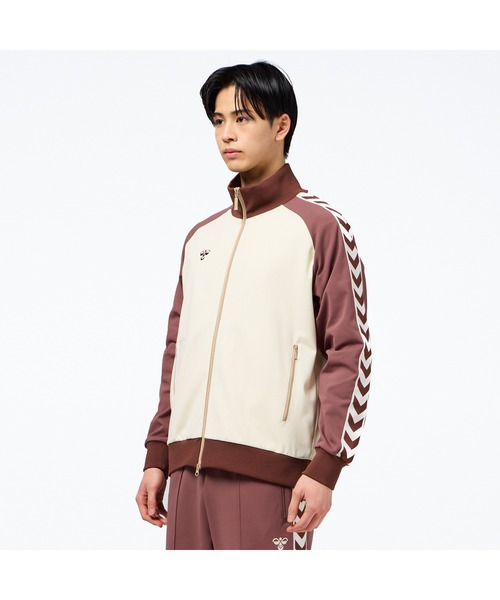 新品未使用‼︎ HUMMEL ベージュ　ジャージ hummel（ヒュンメル） ジャージ HMP トラックジャケット レディース
