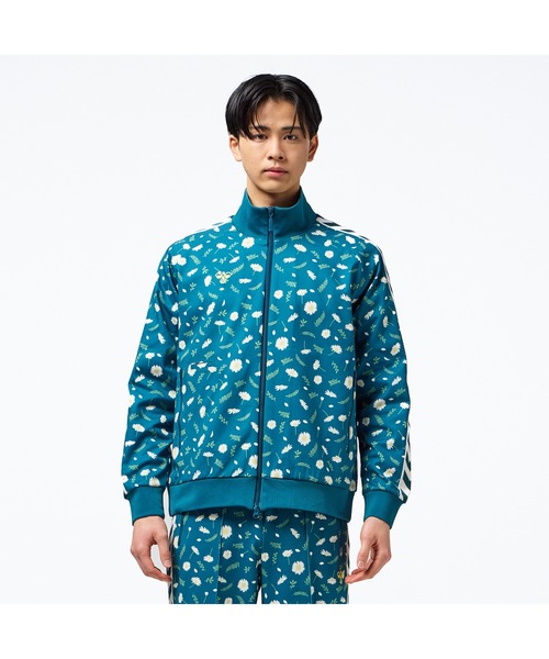 Hummel ヒュンメル　トラックジャケット　希少　花柄　L 美品 hummel（ヒュンメル） ジャージ HMP トラックジャケット レディース