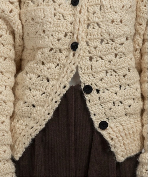 lawgy（ラウジー） カーディガン loose chunky handmade knit cardigan