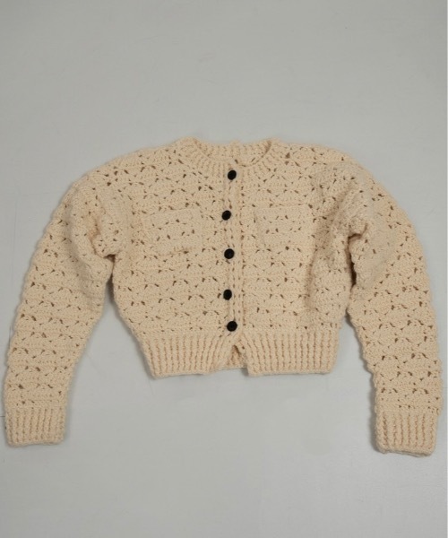 lawgy（ラウジー） カーディガン loose chunky handmade knit cardigan