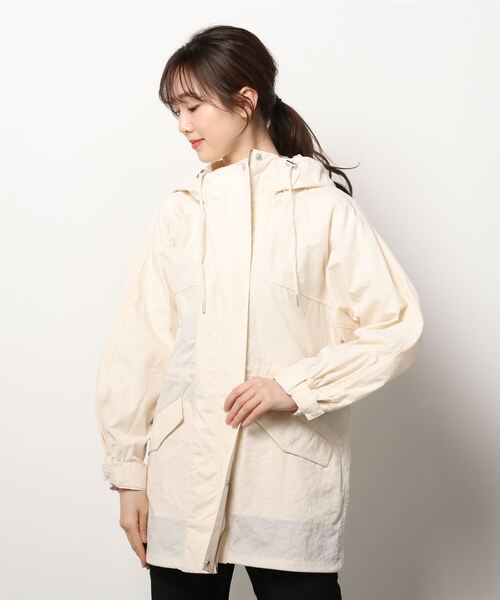 SHIPS any 「SHIPS any」 マウンテンパーカー ONE SIZE オフホワイト