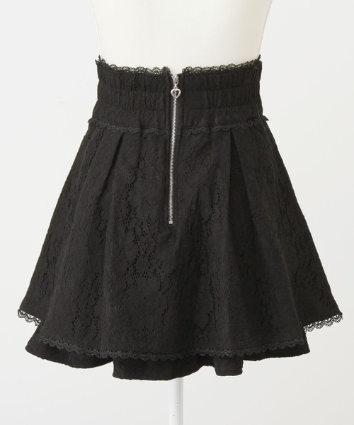 「DearMyLove」 キュロット MEDIUM ブラック レディース_画像4