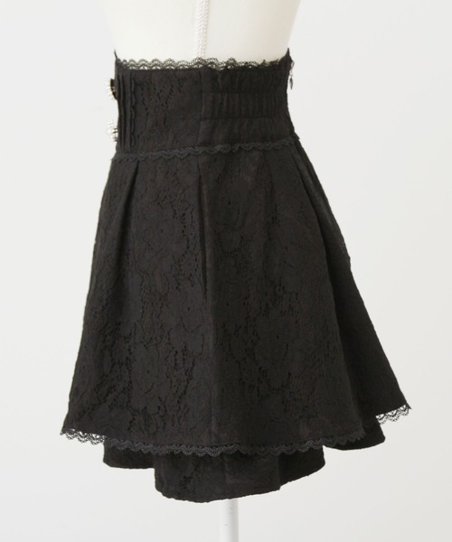 「DearMyLove」 キュロット MEDIUM ブラック レディース_画像5