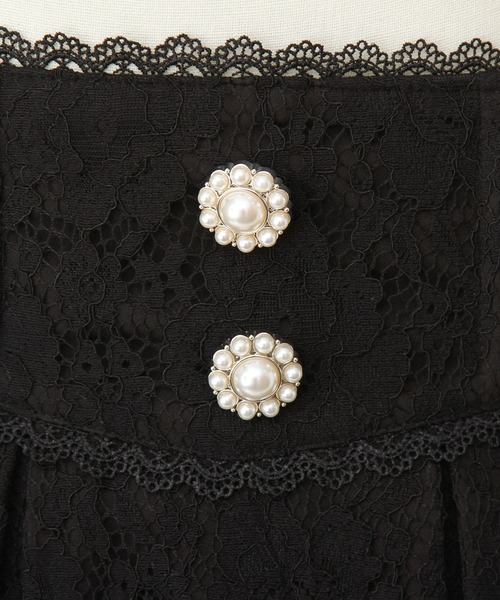 「DearMyLove」 キュロット MEDIUM ブラック レディース_画像6