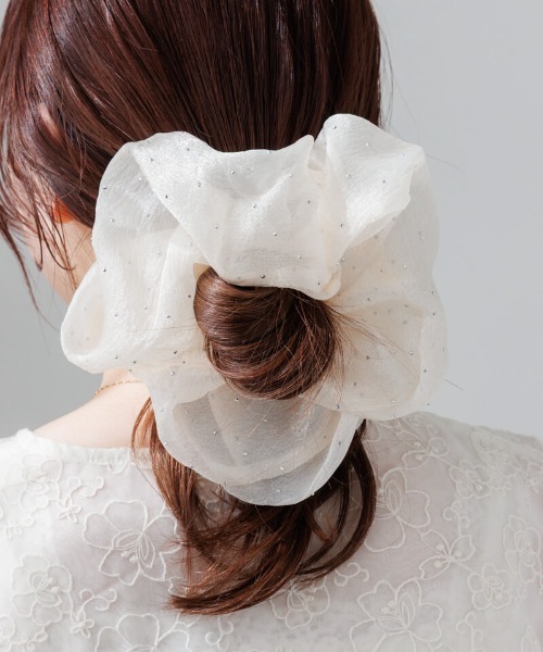flower シュシュ シアースタッズシュシュ : ZOZOTOWN Yahoo!店 - 通販