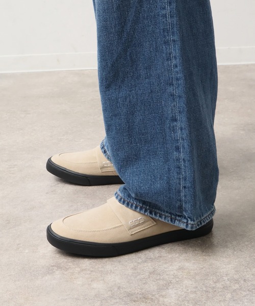 「U.S. POLO ASSN.」 ローファー 27.0cm ブラック メンズ_画像4