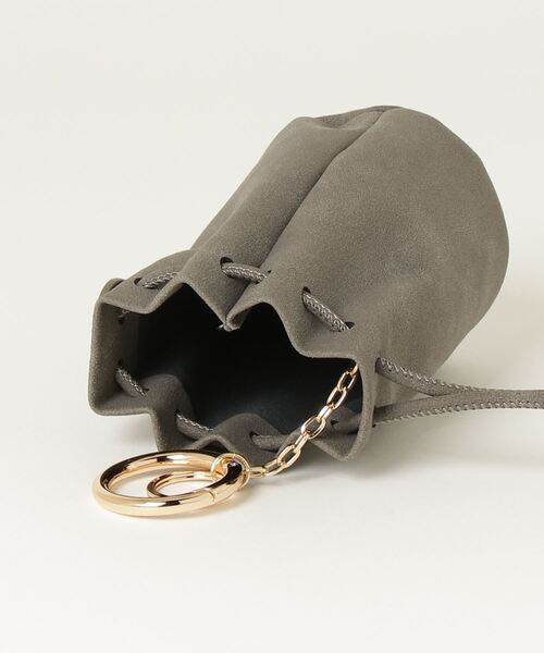 「HASHIBAMI」 ポーチ FREE ダークグレー レディース_画像4