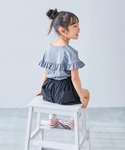 tシャツ えらべる フリルデザイン 半袖Tシャ...の詳細画像5