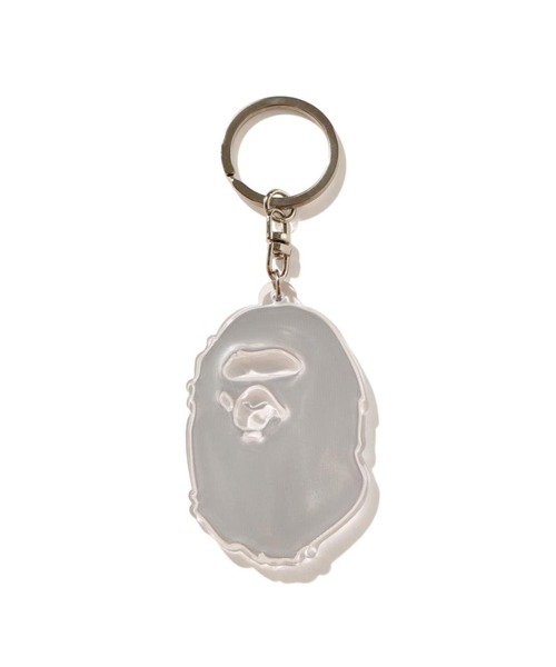 A BATHING APE（アベイシングエイプ） キーホルダー APE HEAD