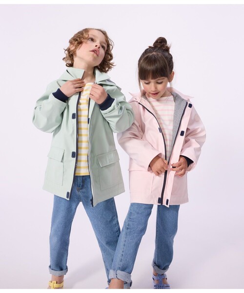 PETIT BATEAU ヨットパーカ 95 プチバトー PETIT BATEAU ヨットパーカ （ライトブルー） -靴