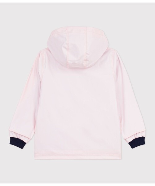 新品同様　PETIT BATEAU プチバトー　ヨットパーカー　ピンク140 PETIT BATEAU（プチバトー） マウンテンパーカー アウター ヨット