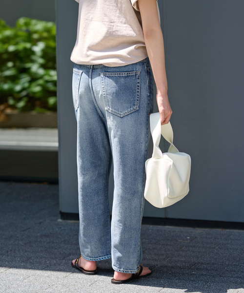 「FRAMeWORK」 デニムパンツ 36 ブルー レディースの画像