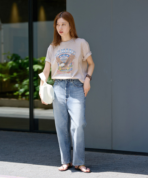 「FRAMeWORK」 デニムパンツ 36 ブルー レディースの画像