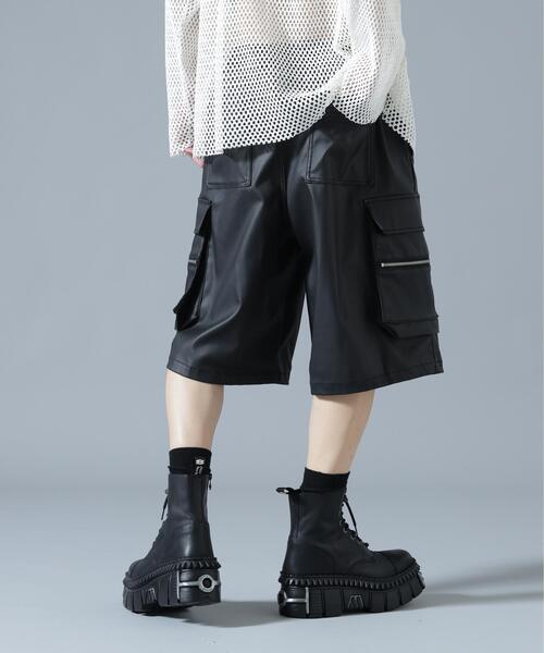 L.H.P（エルエイチピー） ハーフパンツ ワイドパンツ カーゴパンツ