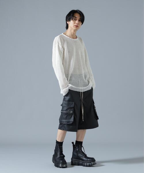 L.H.P（エルエイチピー） ハーフパンツ ワイドパンツ カーゴパンツ