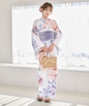 浴衣 浴衣3点セット(浴衣・帯・下駄) レディースの詳細画像2